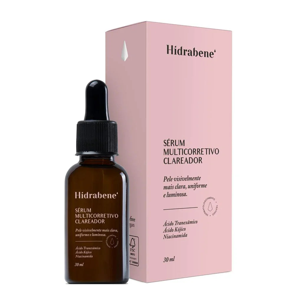 Hidrabene Sérum Multicorretivo Clareador 30ml - Drogaria Poupa Centro