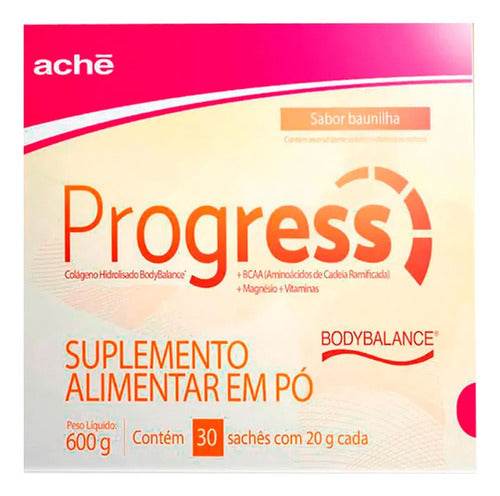 Progress Suplemento Alimentar Baunilha 30 Saches + 16 Saches - Drogaria Poupa Centro