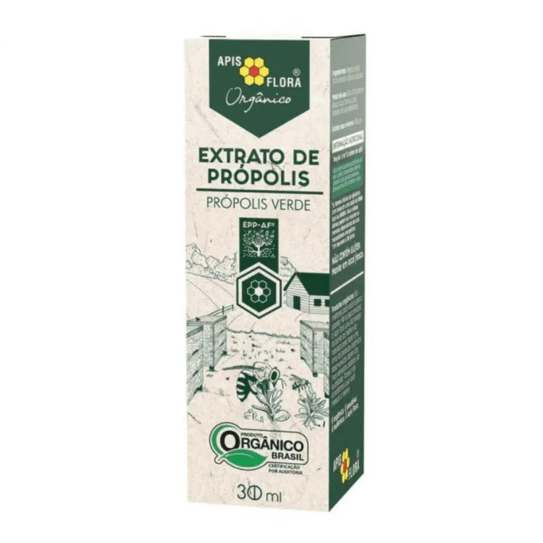 Extrato de Própolis Verde 30ml Orgânico - Apis Flora - Drogaria Poupa Centro