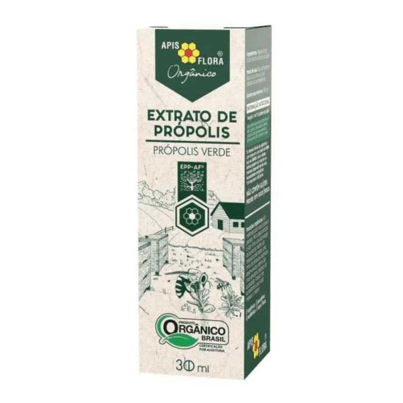 Extrato de Própolis Verde 30ml Orgânico - Apis Flora - Drogaria Poupa Centro