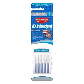 Kit Escova Interdental Cônica PowerDent - 3-7MM