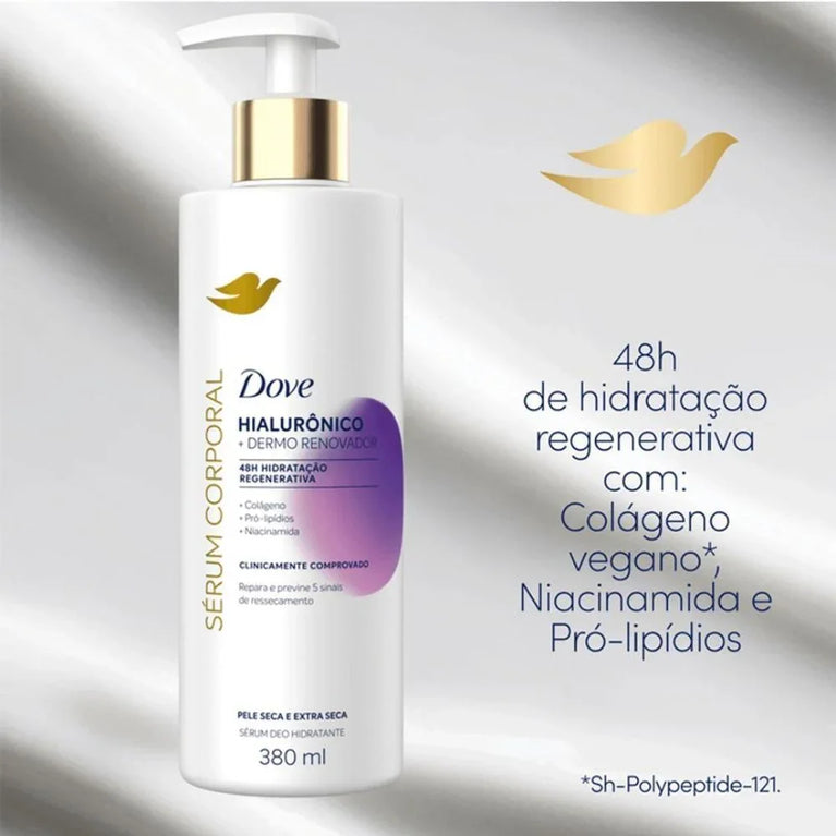 Sérum Dove Hialurônico +Dermo Renovador 380ml - Unilever