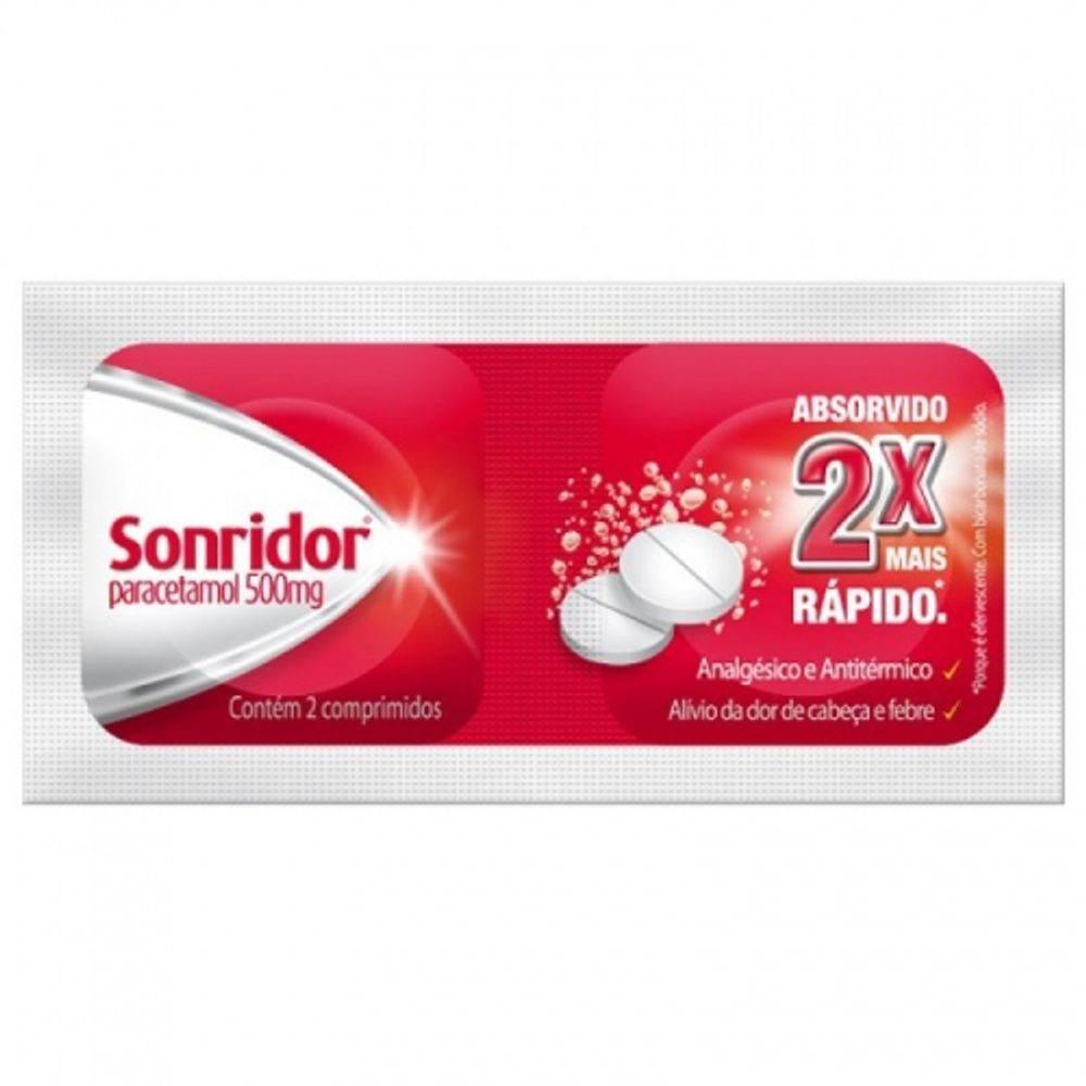Analgésico e Antitérmico Sonridor - 2 Compromidos - Drogaria Poupa Centro