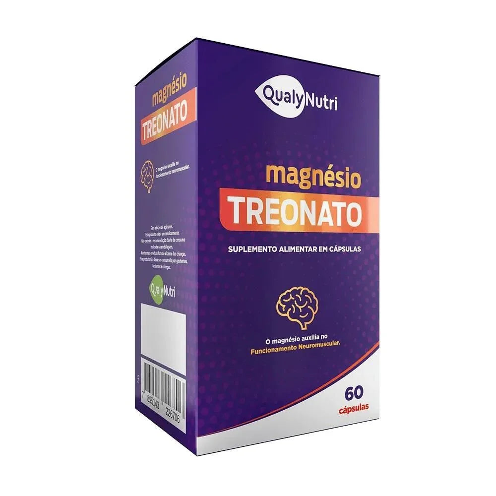 Magnésio Treonato 60 cápsulas