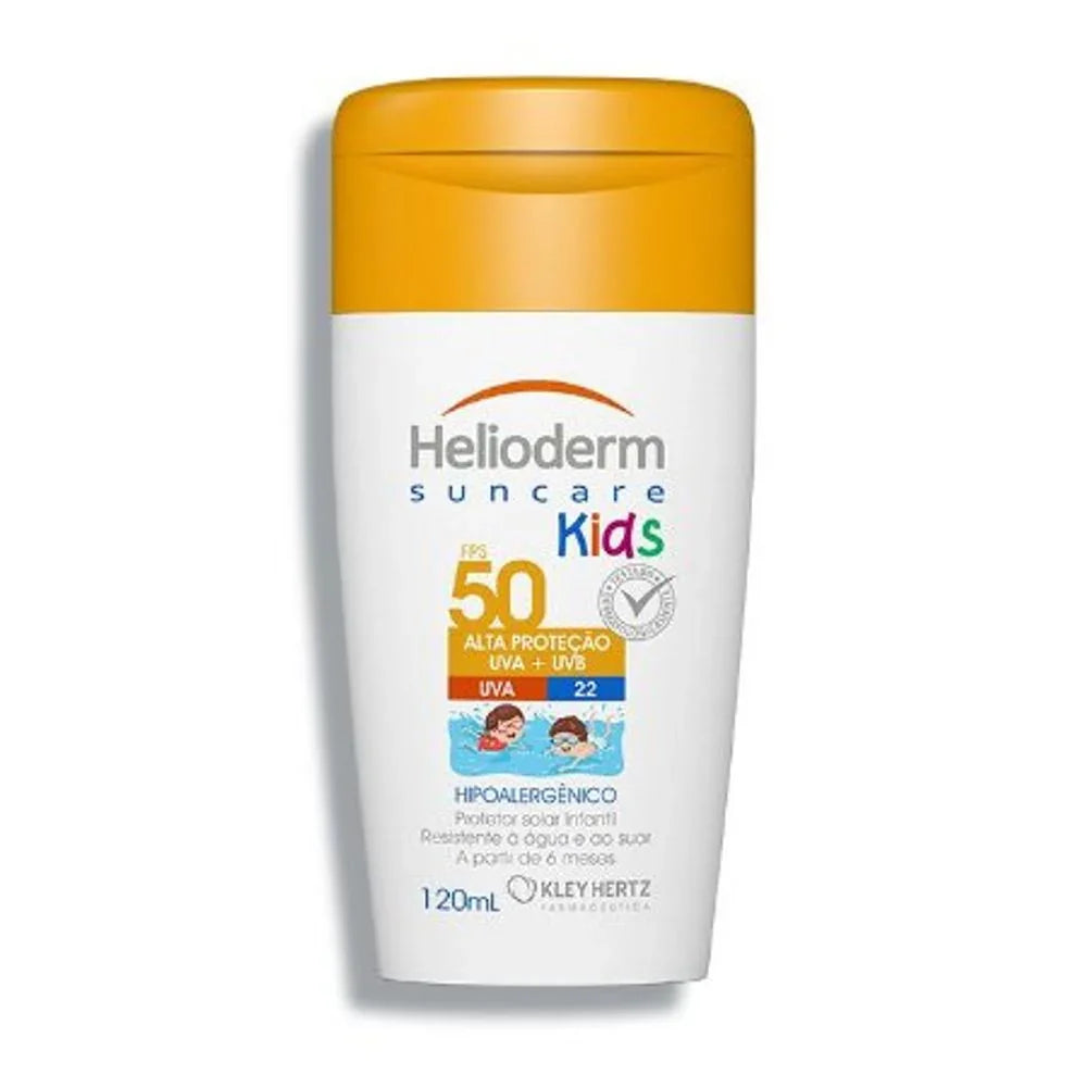 Protetor Solar Corporal Helioderm Suncare Kids FPS50 - 120g