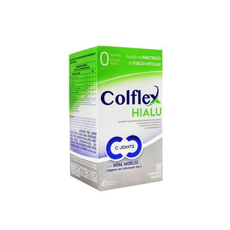 Suplemento Alimentar Colflex Hialu com 30 Comprimidos - Drogaria Poupa Centro