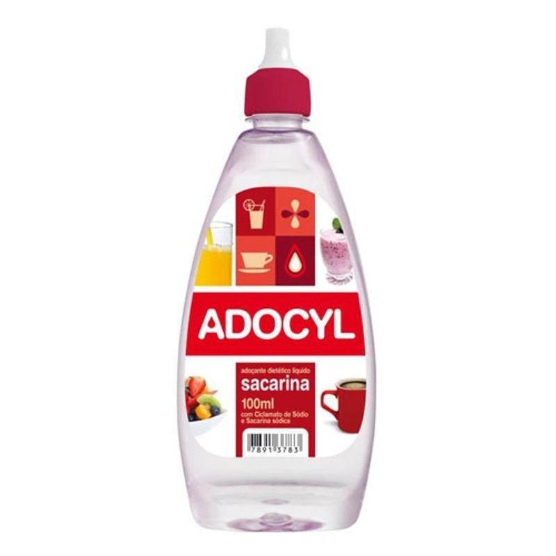Adoçante Adocyl 100ml Sacarina - Drogaria Poupa Centro