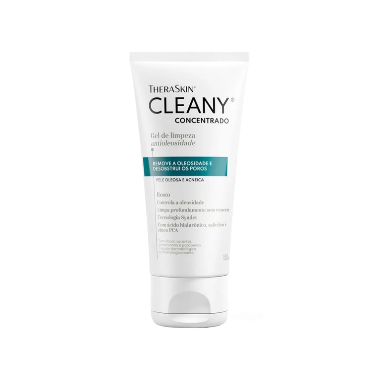 Gel de Limpeza Cleany Concentrado 150g Theraskin Antioleosidade