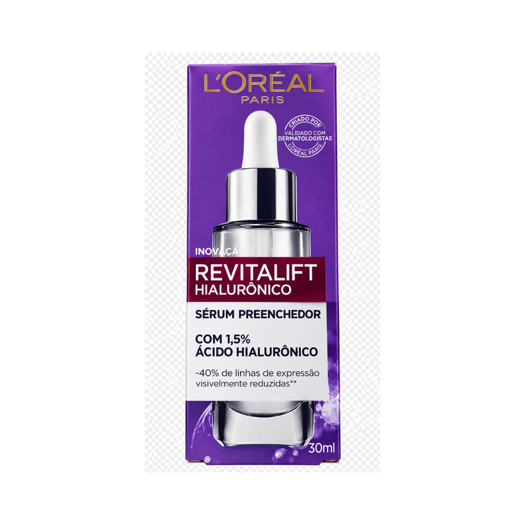 Sérum Facial Revitalift Hialurônico L'Oréal 1,5% VALIDADE 30/11/2026