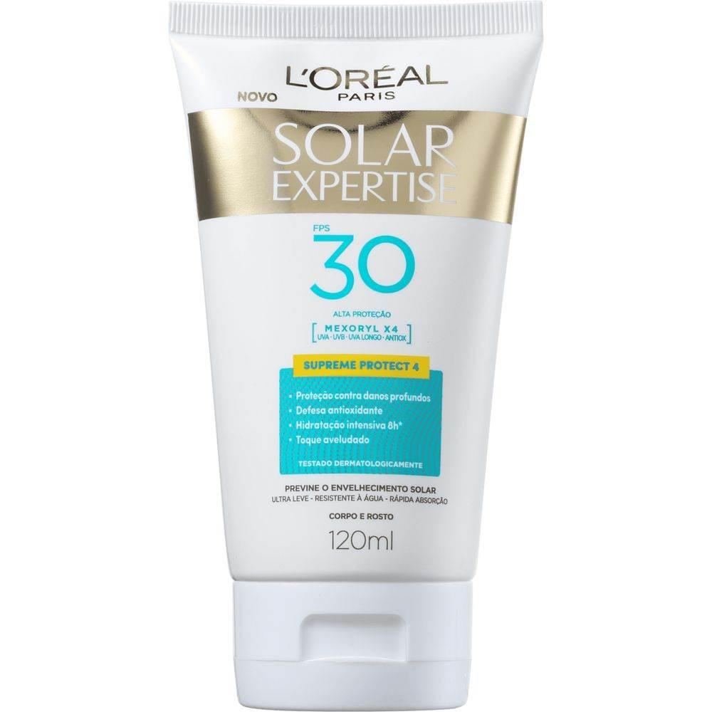 Protetor Solar Expertise Fps30 - 120Ml - Drogaria Poupa Centro