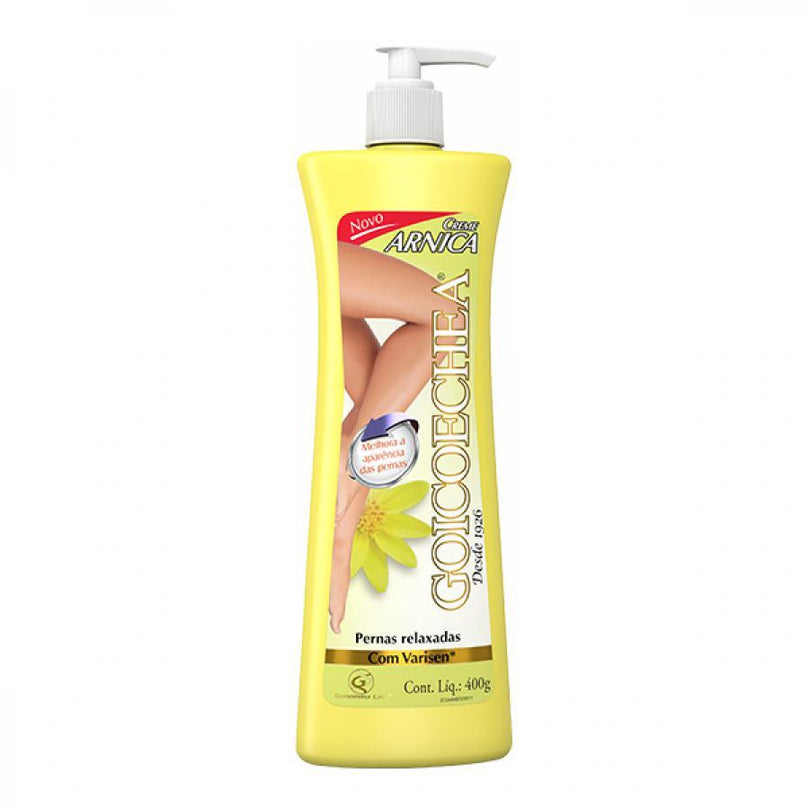 Creme para Pernas Goicoechea Arnica e Camomila 400ml - Drogaria Poupa Centro