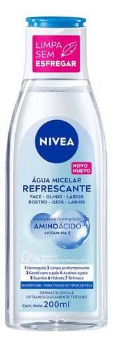 Água Micelar Solução De Limpeza 7 Em 1 Micellair 200ml Nivea - Drogaria Poupa Centro