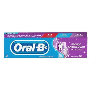 Creme Dental Oral-B Escudo Antiacucar 70g - Drogaria Poupa Centro