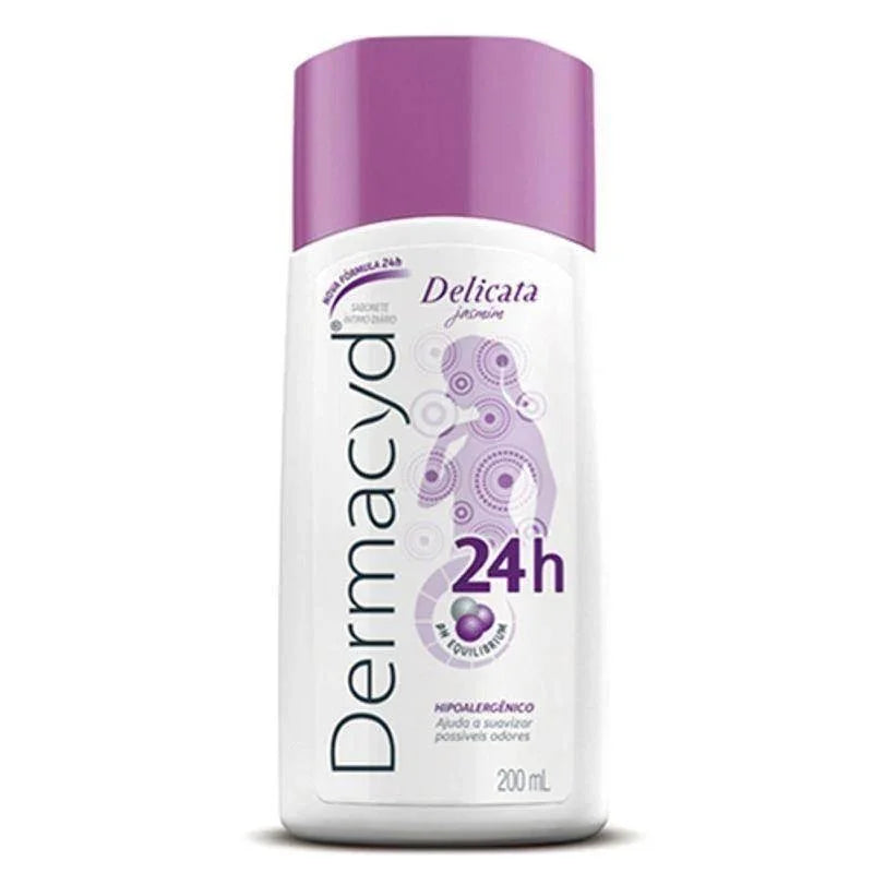 Sabonete Intimo Dermacyd 24 Horas Delicata 200ml - Drogaria Poupa Centro