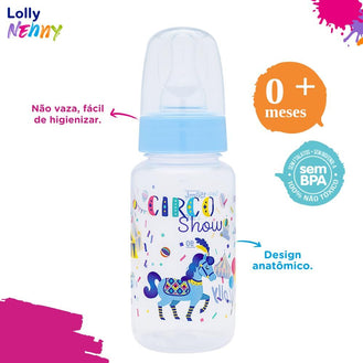 Mamadeira Tip Azul 150ml Lolly - LOLLY