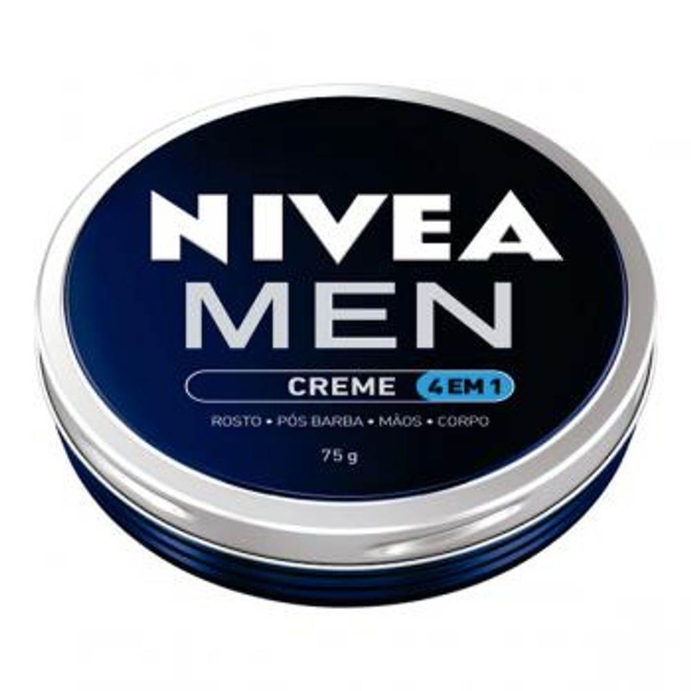 Nivea Men Creme 4 em 1 com 75g - Drogaria Poupa Centro