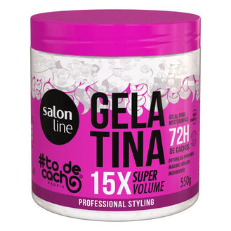 Salon Line #Todecacho Gelatina 550G Vai Ter Volume Sim!