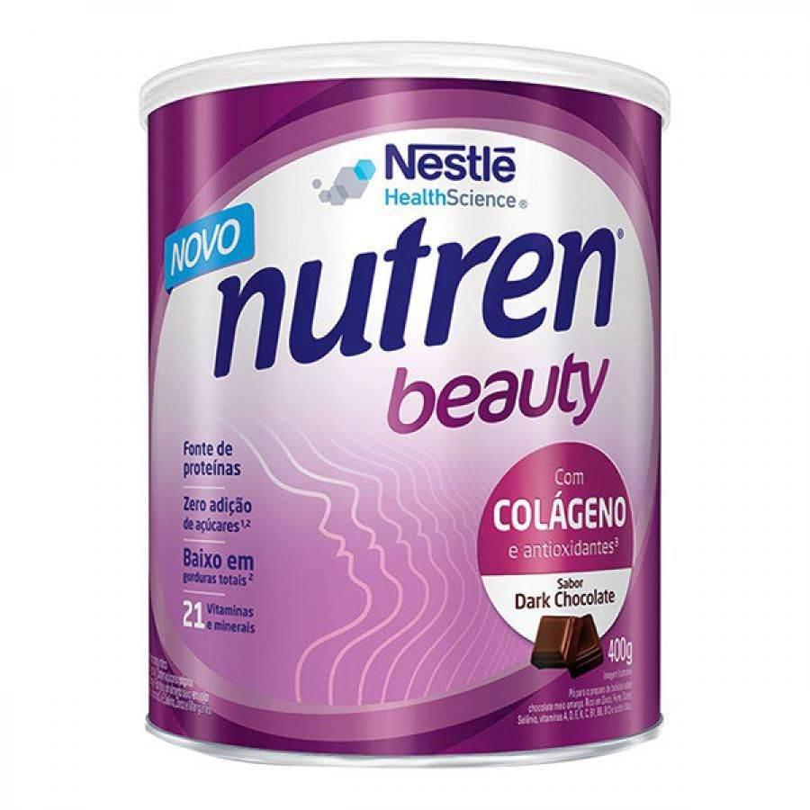 Nutren Beauty 400G Dark Chocolate - Drogaria Poupa Centro