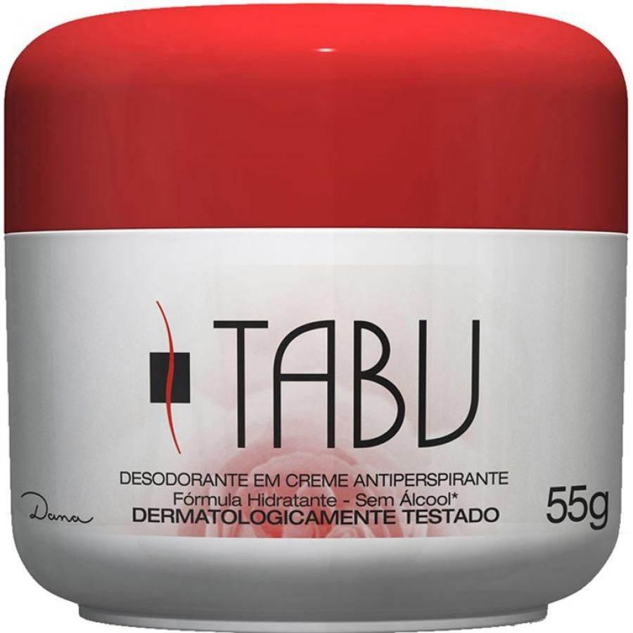 Desodorante Creme Tabu 55g - Drogaria Poupa Centro