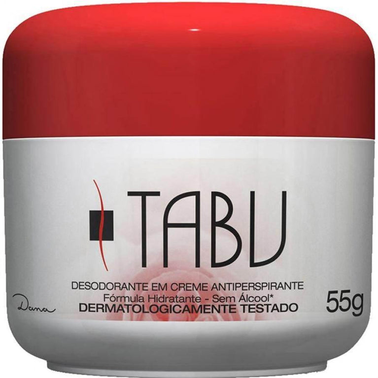 Desodorante Creme Tabu 55g - Drogaria Poupa Centro
