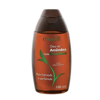 Óleo Corporal Muriel Óleo de Amêndoas Erva Doce Com 100ml - Drogaria Poupa Centro