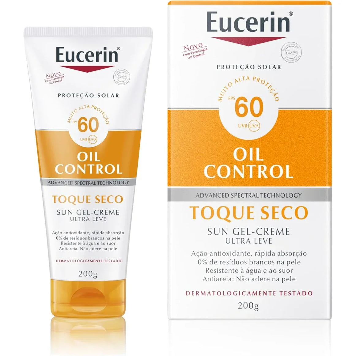 EUCERIN OIL CONTROL 60FPS 200G - Drogaria Poupa Centro