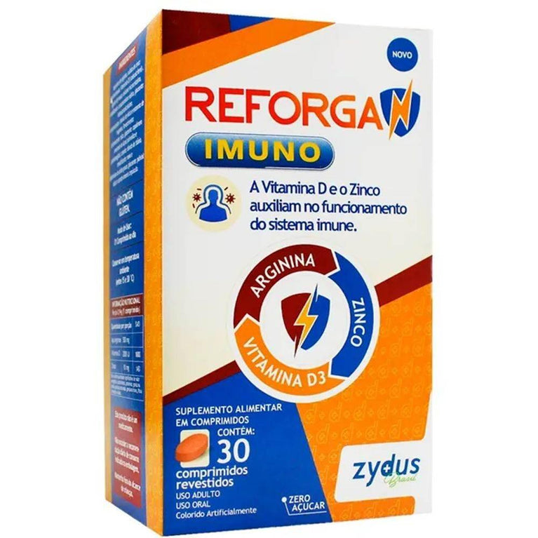 Reforgan Imuno C - 30 Comprimidos - Drogaria Poupa Centro