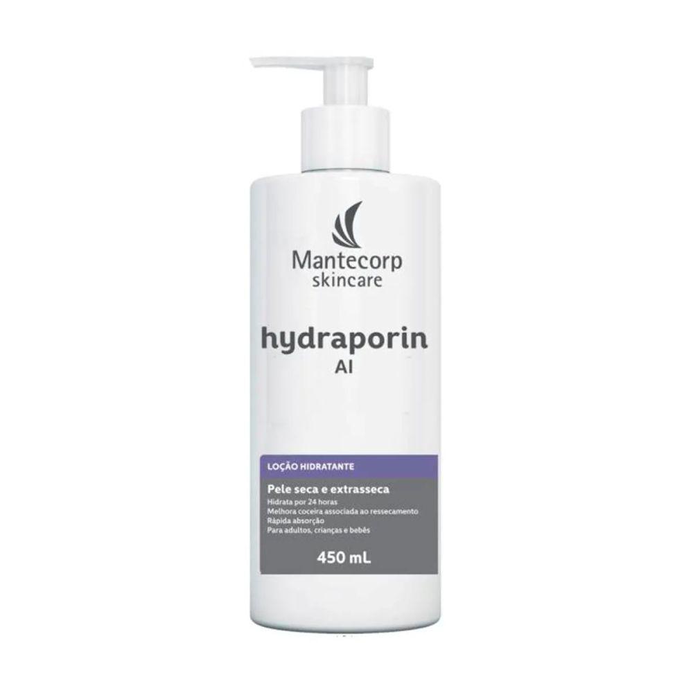 Loção Hidratante Corporal Hydraporin AI Peles Secas 450g - Drogaria Poupa Centro