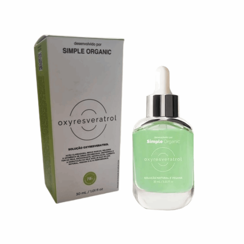 Solução Sérum Simple Organic Oxyresveratrol 30ml