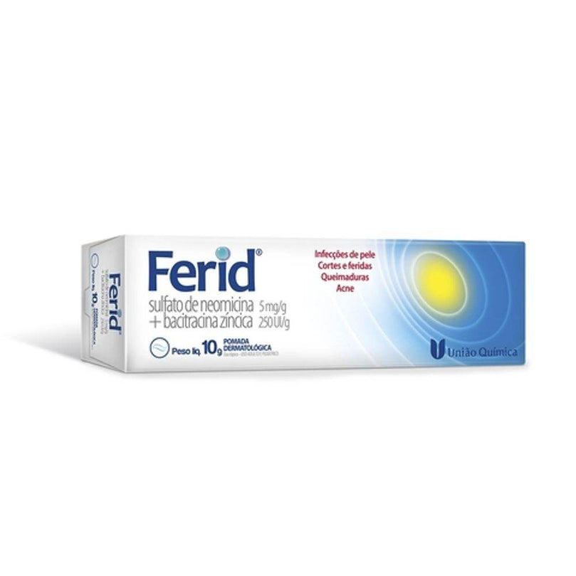 Ferid Pomada - 10G - Drogaria Poupa Centro