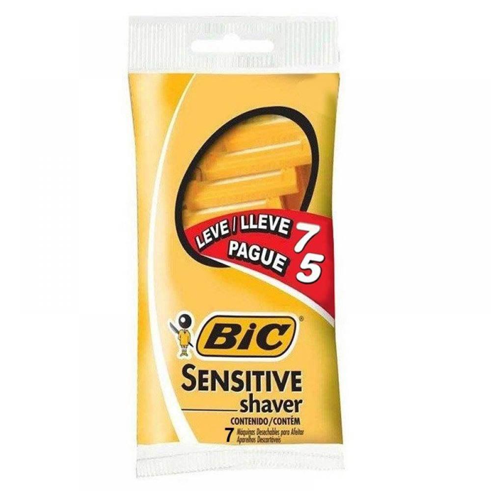 Aparelho Barbear Bic Sensitive Shaver L7P5 - Drogaria Poupa Centro