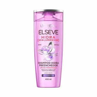 Shampoo Hidratante Elseve Hidra Hialurônico 400ml - L'Oréal - Drogaria Poupa Centro