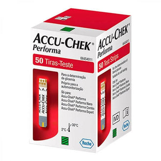 Accu Chek Performa Tiras 50 Unidades - Drogaria Poupa Centro