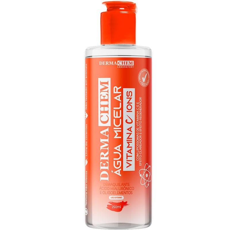 Água Micelar Dermachem Vitamina C 250mL - Drogaria Poupa Centro