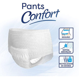Tena Pants Confort, Roupa Íntima para Incontinência Urinária, P/M - 32 unidades
