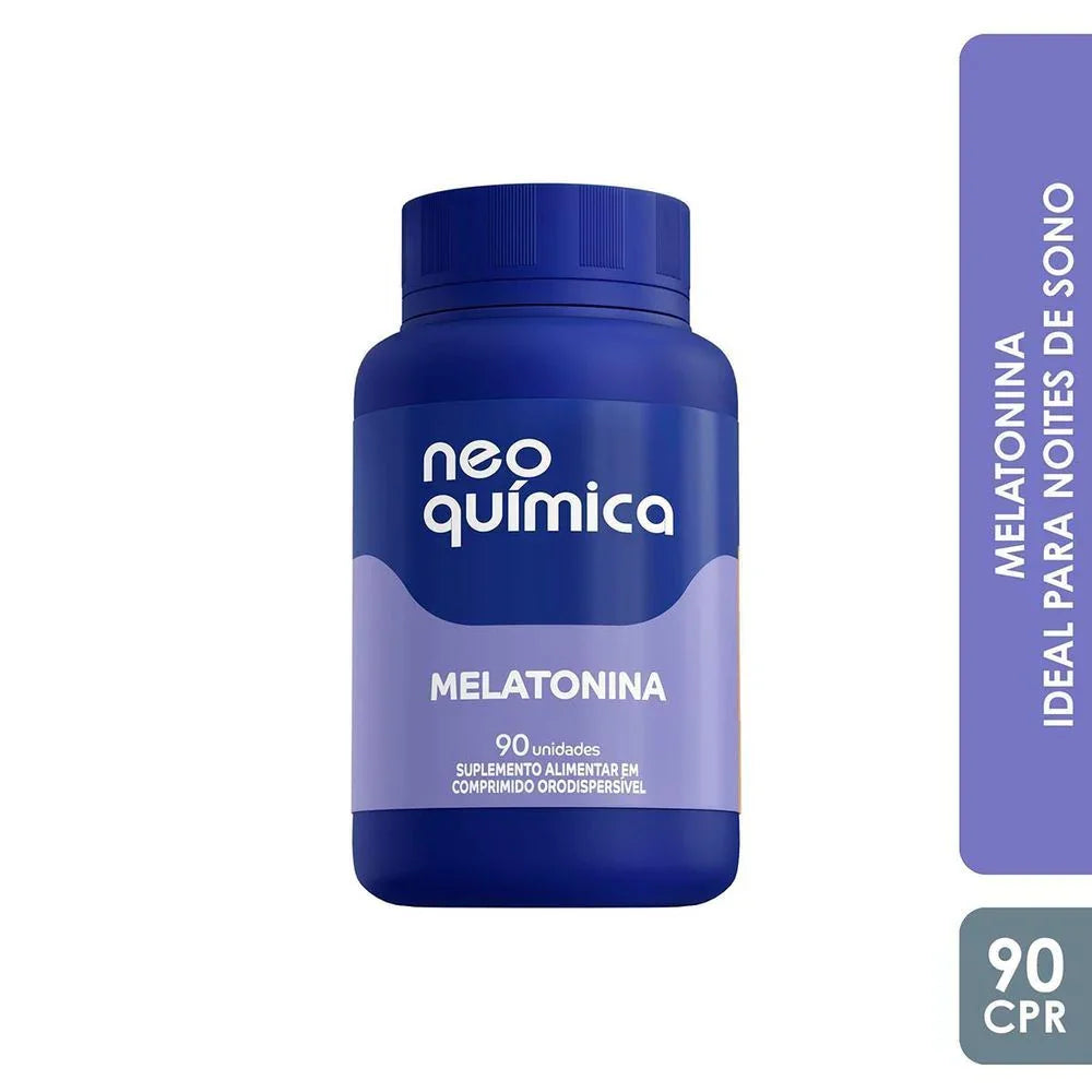 Melatonina Neo Química Maracujá - 90 Comprimidos