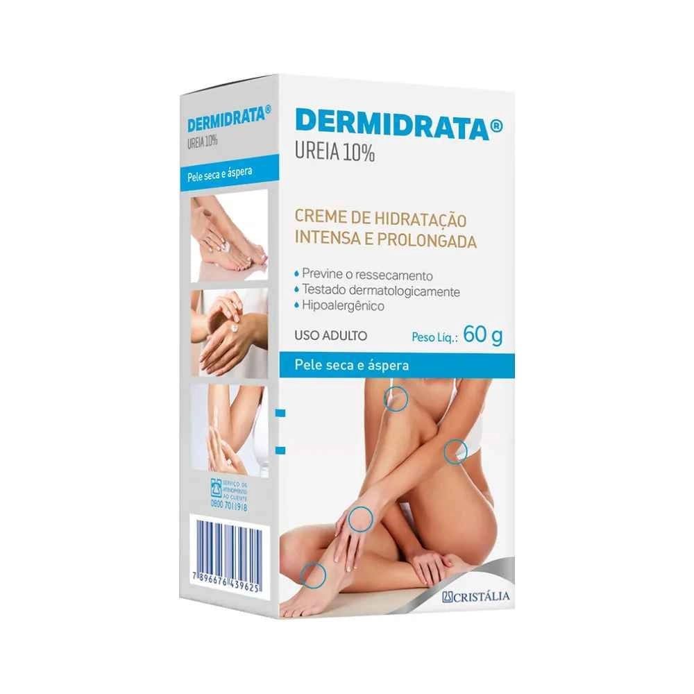 Creme Hidratante Dermidrata Ureia 10% 60g