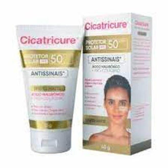 Protetor Solar Cicatricure Antissinais FPS 50 Efeito Matte 40G - Drogaria Poupa Centro