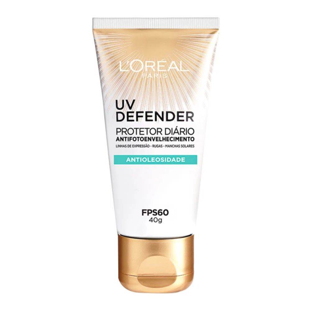 Uv Defender Fps60 40G - Drogaria Poupa Centro