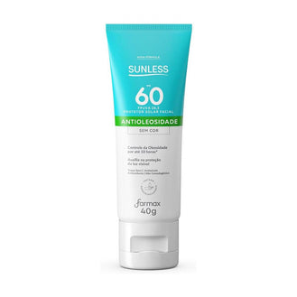 Protetor Solar Facial FPS 60 Sunless Farmax 40g Sem Cor