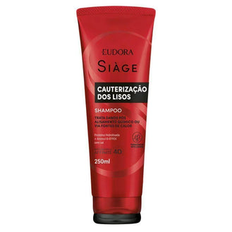 Shampoo Eudora Siage Shampoo Cauterização dos Lisos 250Ml - Drogaria Poupa Centro