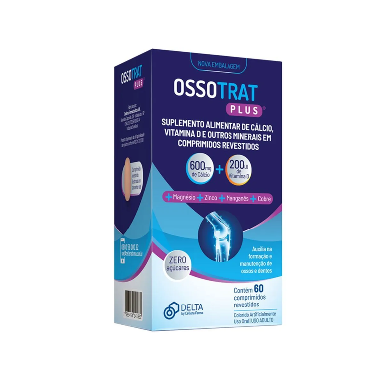 Ossotrat Plus 60 Comprimidos 600mg + D
