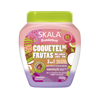 Skala Creme de Hidratação Coquetel De Frutas - 1Kg