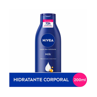 Hidratante Nivea Milk para Pele Extra Seca 200ml