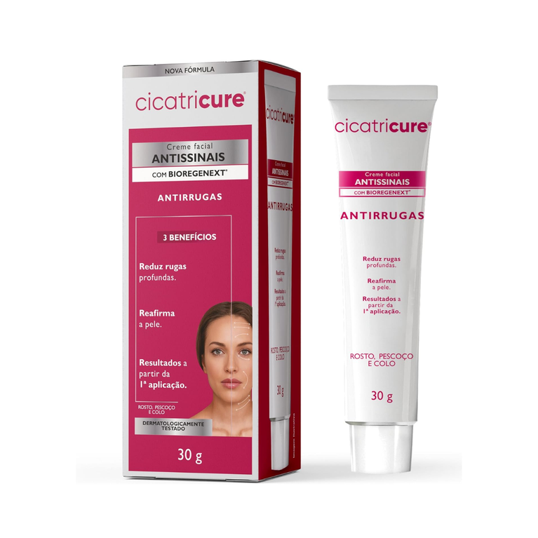 Cicatricure Creme Antirrugas 50g Fps30