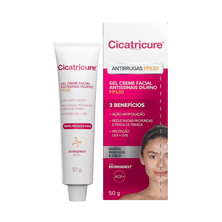 Cicatricure Creme Antirrugas 50g Fps30