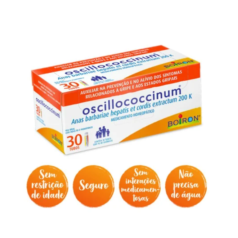 Oscillococcinum 200k 30 Tubos de 1g cada Boiron