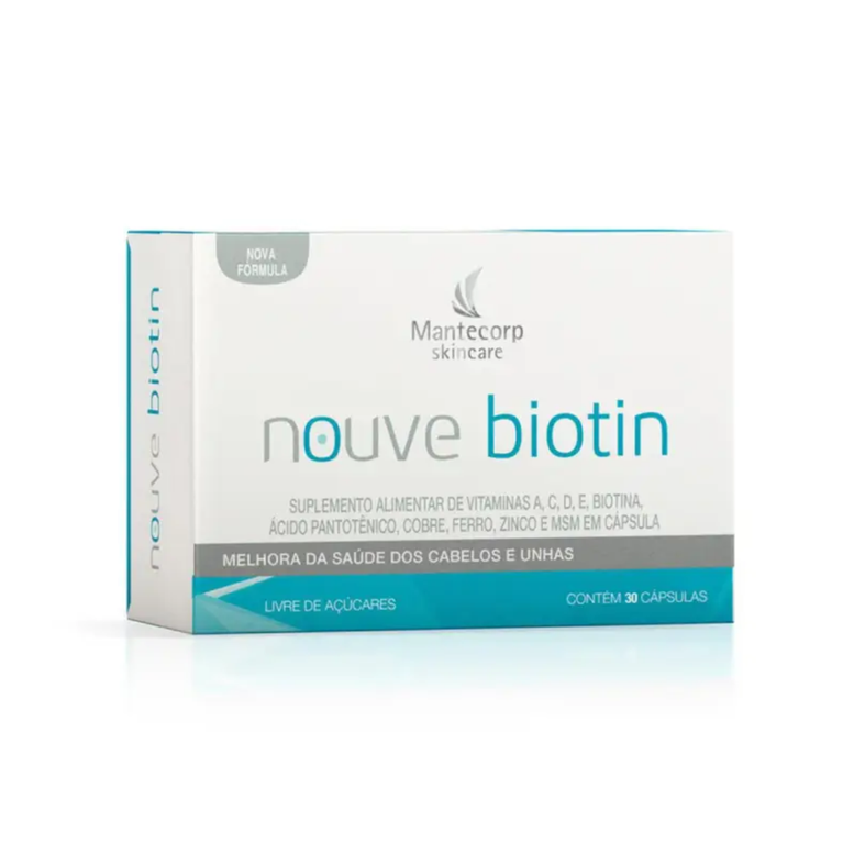 Nouve Biotin 30 Cápsulas Mantecorp