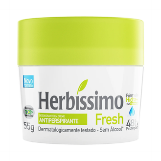 Desodorante Herbissimo Creme Menta Fresh 55g