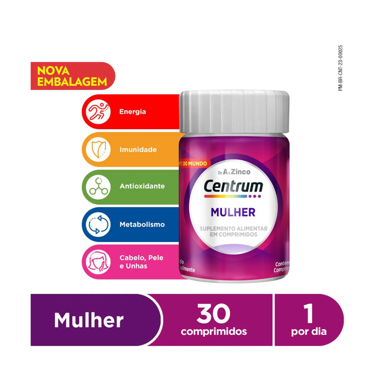 Centrum Mulher 30 Comprimidos